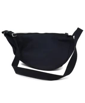 The Row Black Slouchy Banana Crossbody Bag
