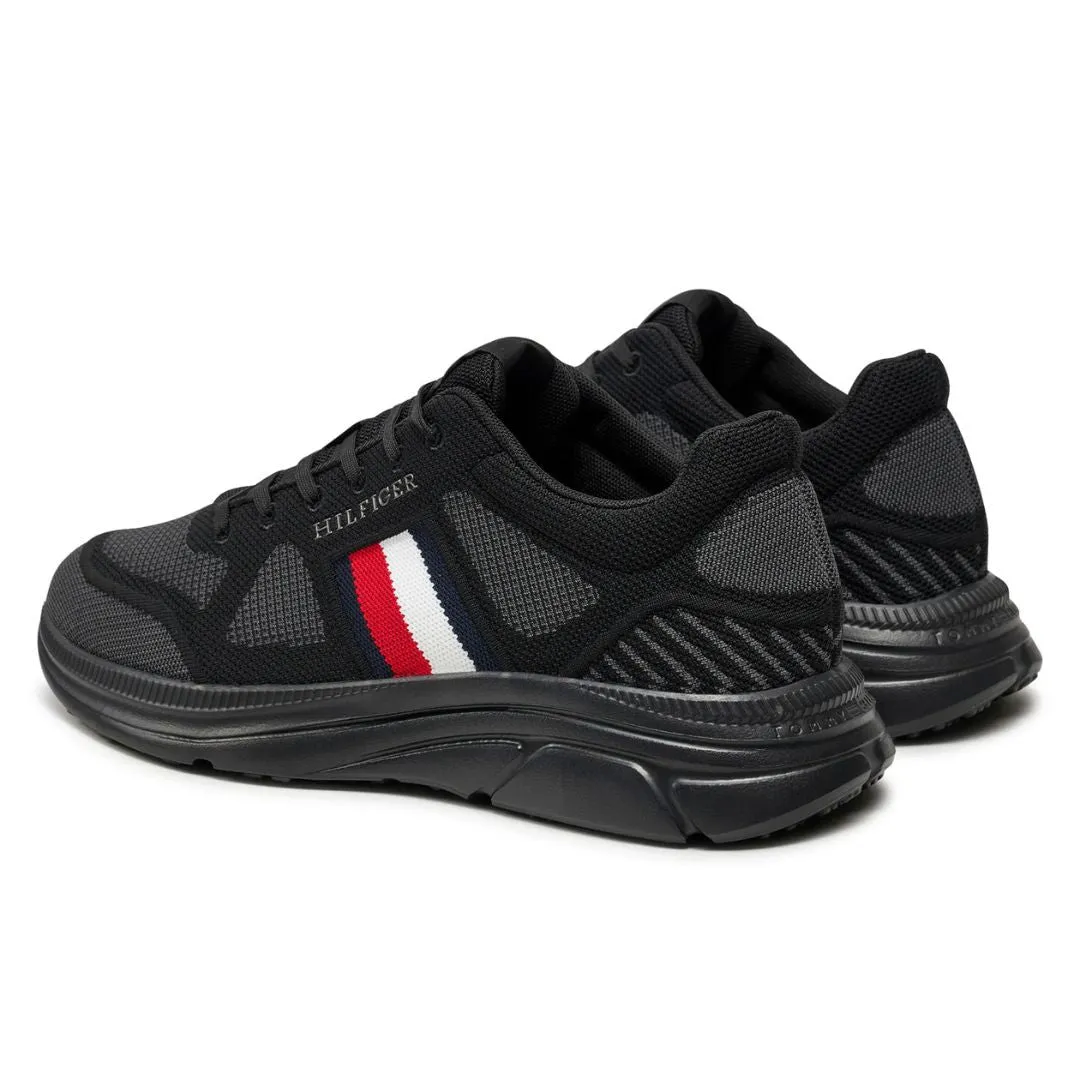 Tommy Hilfiger Modern Runner Knit Evo Ess Sneakers FM0FM05245-BLK