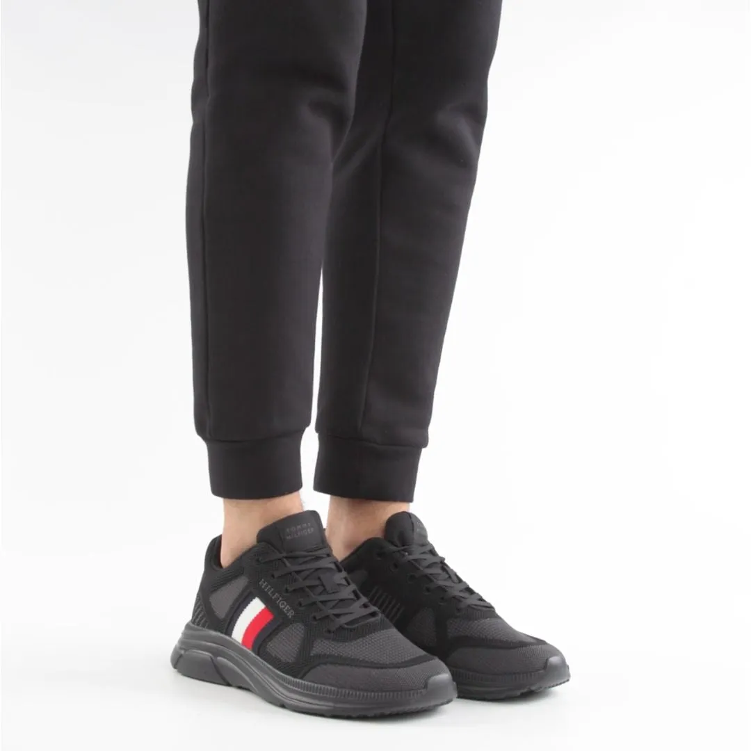 Tommy Hilfiger Modern Runner Knit Evo Ess Sneakers FM0FM05245-BLK