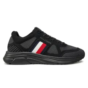 Tommy Hilfiger Modern Runner Knit Evo Ess Sneakers FM0FM05245-BLK
