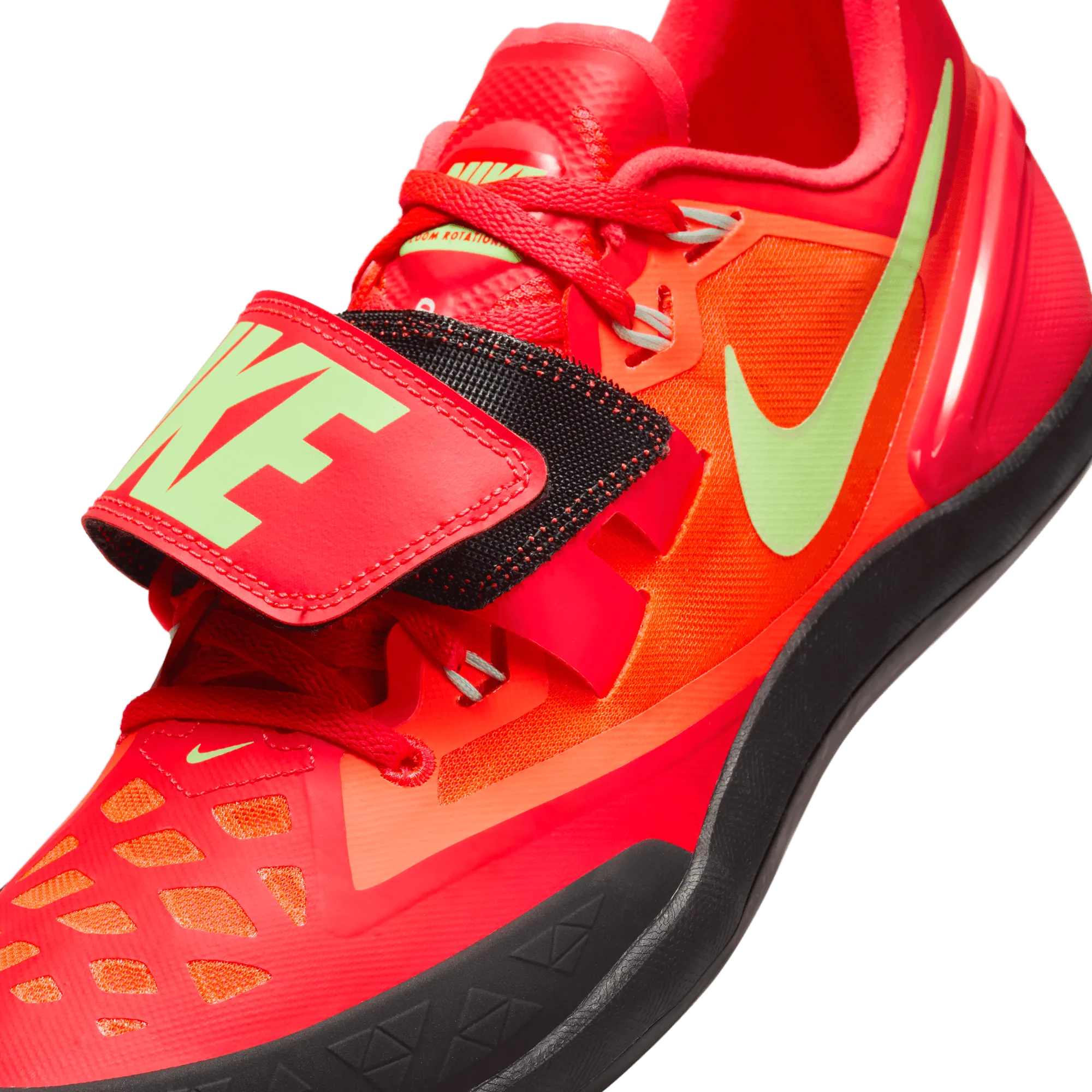 Unisex Zoom Rotational 6 (600 - Bright Crimson/Washed Coral-Lime Blast)