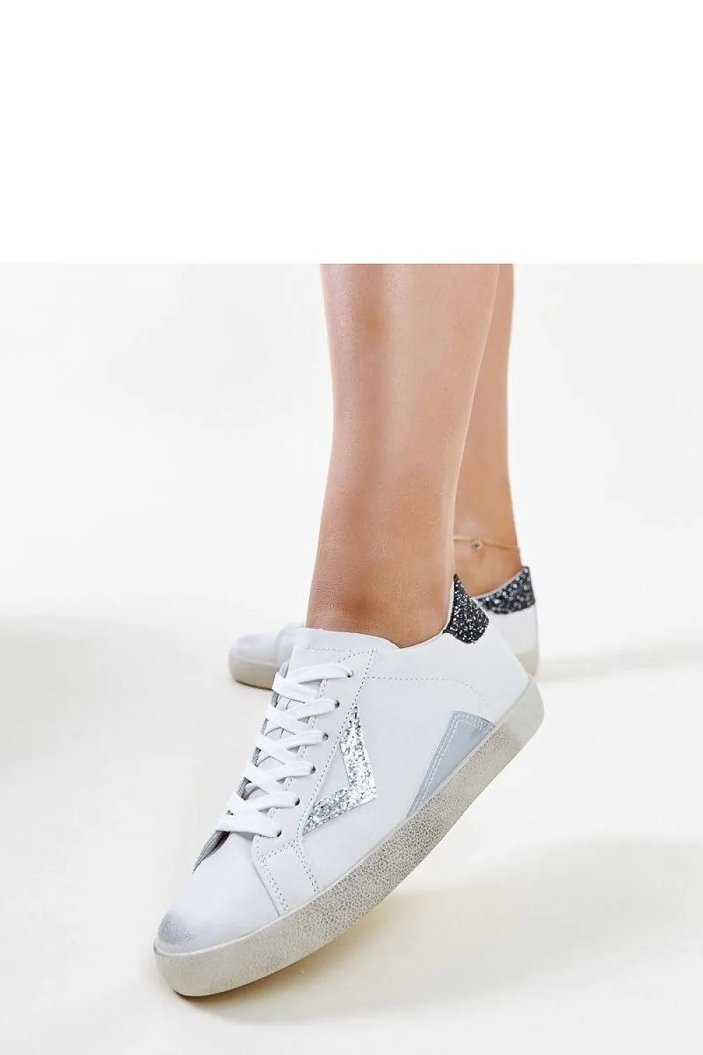 White sneakers