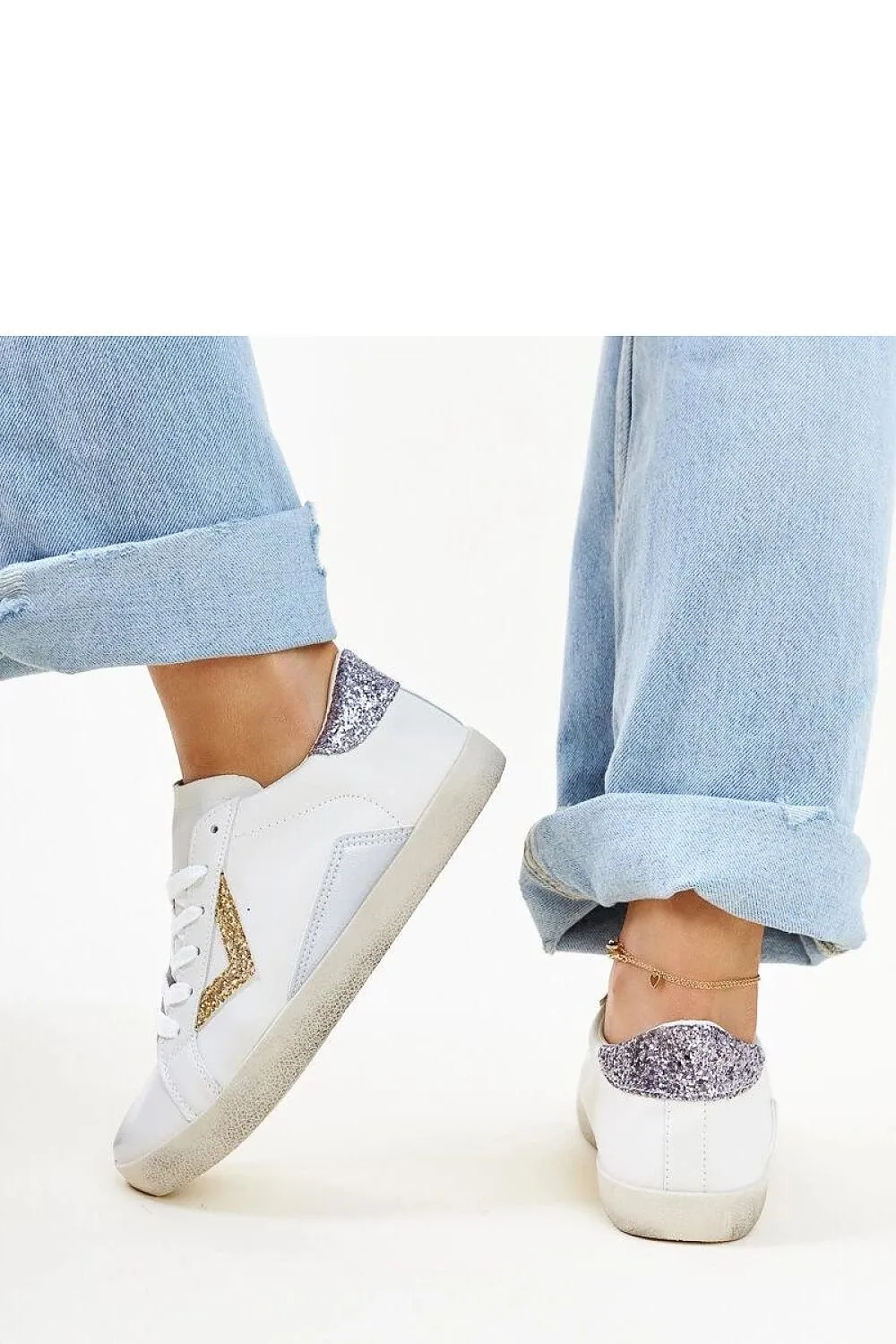 White sneakers