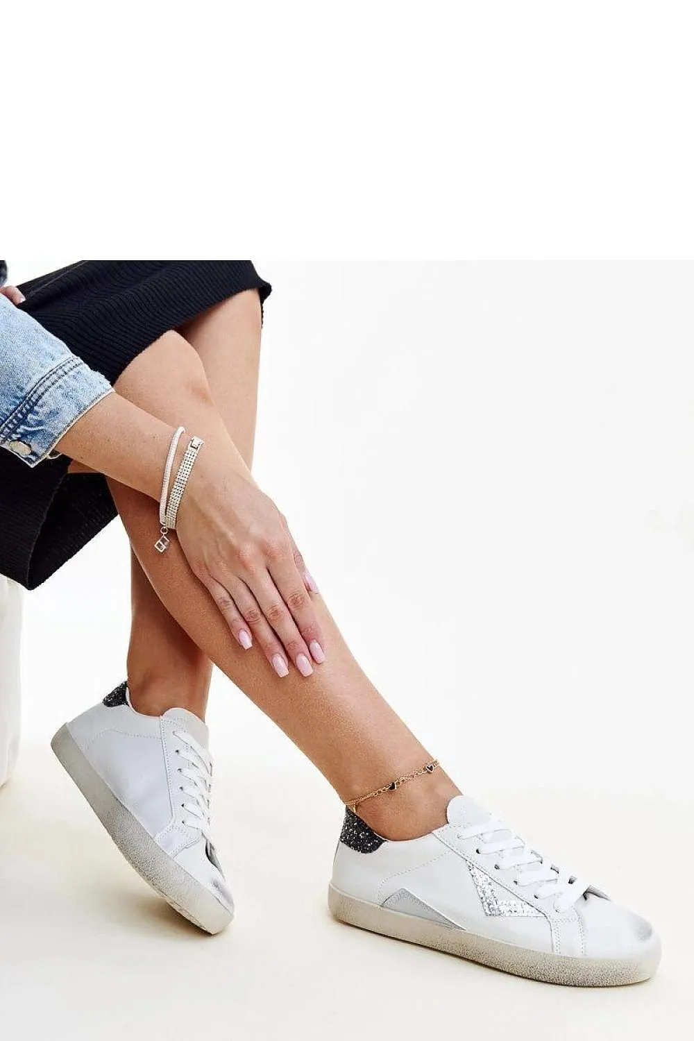 White sneakers
