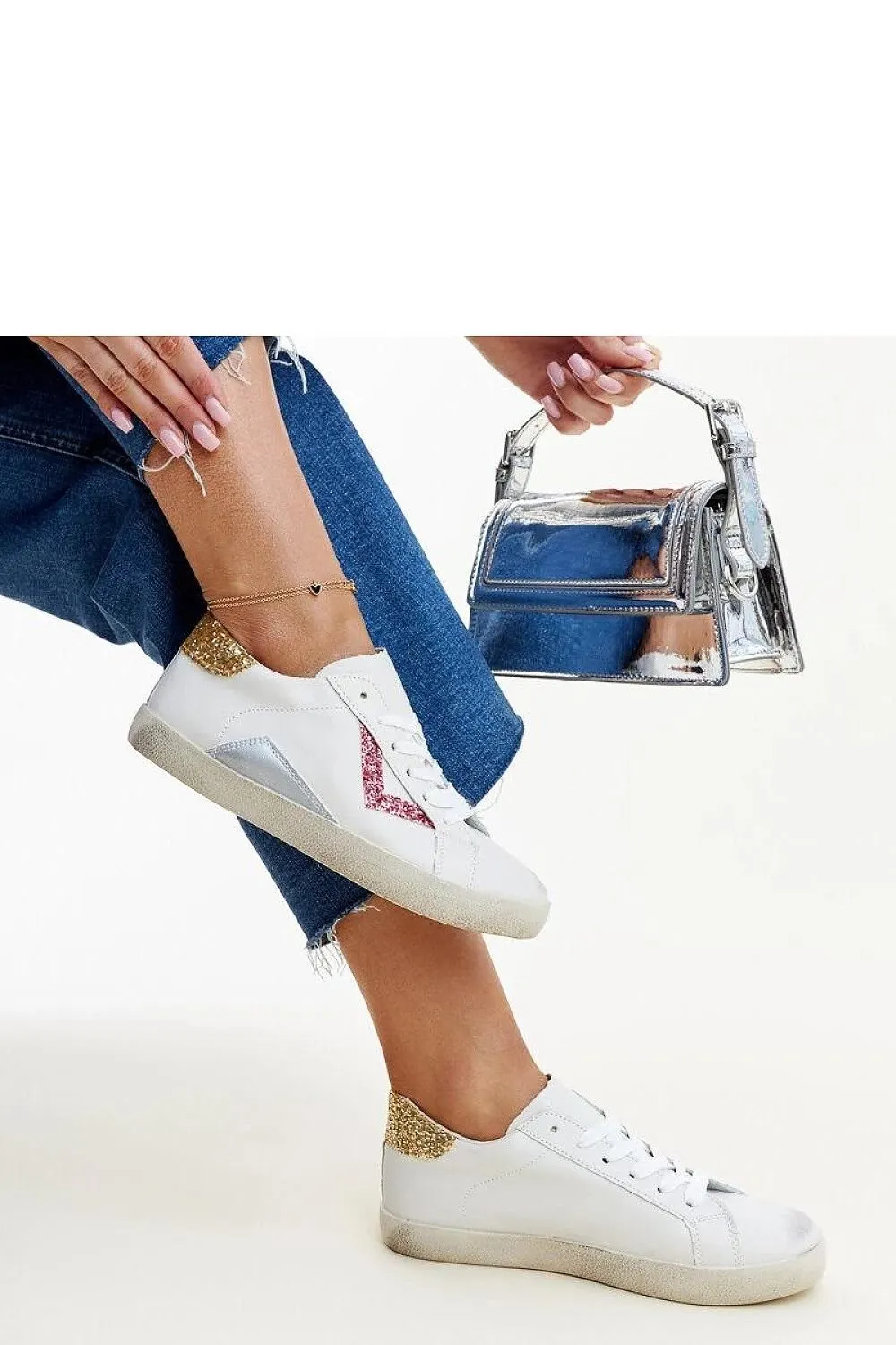 White sneakers